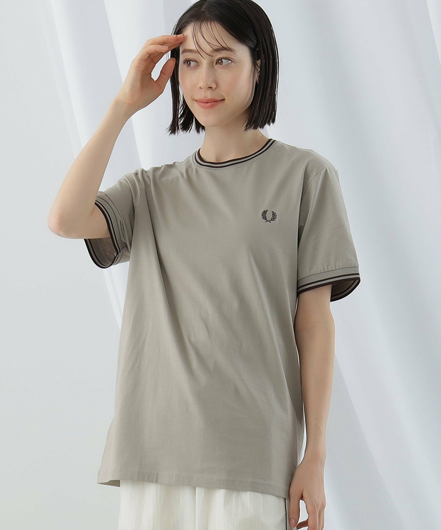 【WEB限定】FRED PERRY / Twin Tipped T-shirt　24SS イージーケア